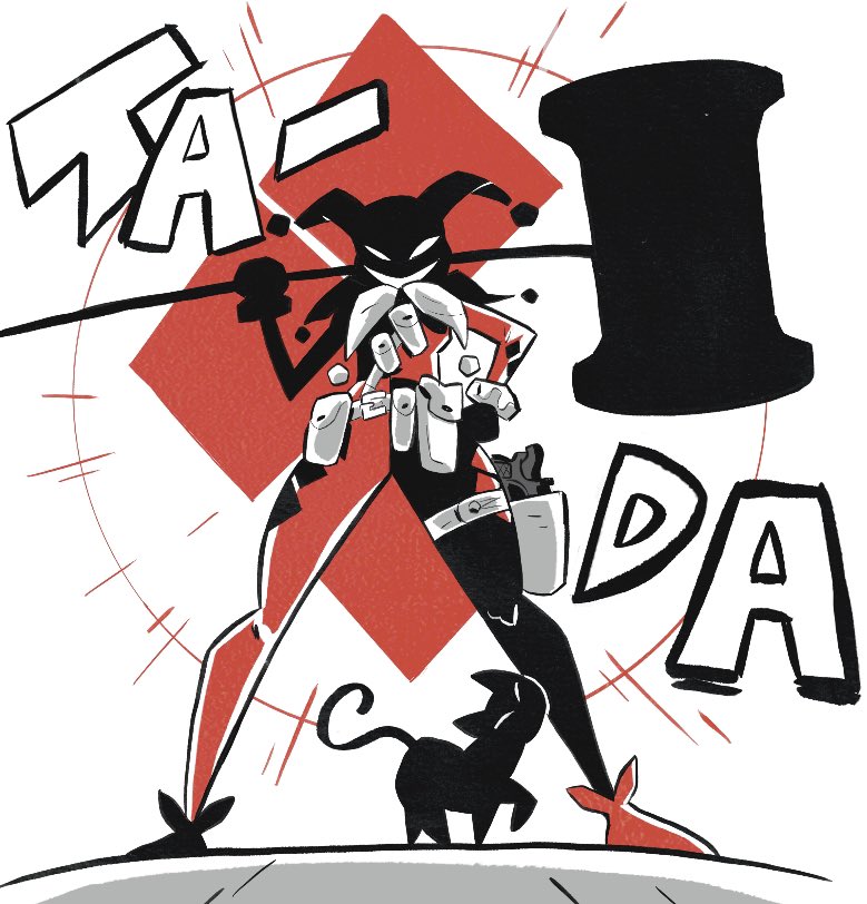 Ta-Da! One of my favourite panels from the story. Ta-Da! One of my favourite panels from the story.